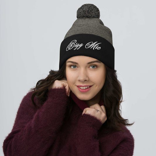 Bigg Mic - Pom-Pom Knit Beanie