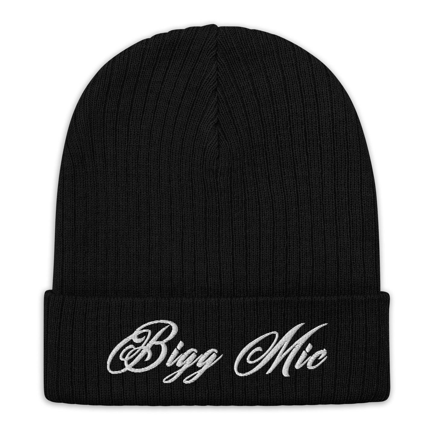 Bigg Mic - Ribbed Knit Beanie