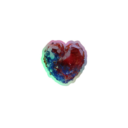 Precious Heart - Holographic Sticker