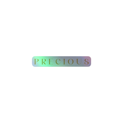 Precious Gold - Holographic Sticker