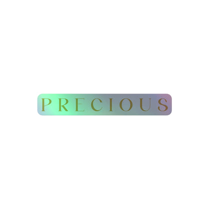 Precious Gold - Holographic Sticker