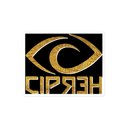 Cipher Eye Logo (Timeless) - Bubble-free Sticker