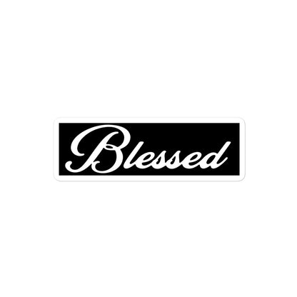 Blessed - Bubble-free Sticker