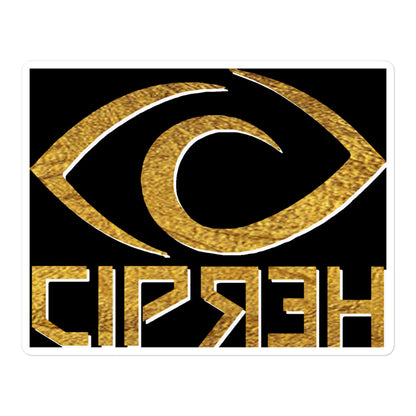 Cipher Eye Logo (Timeless) - Bubble-free Sticker