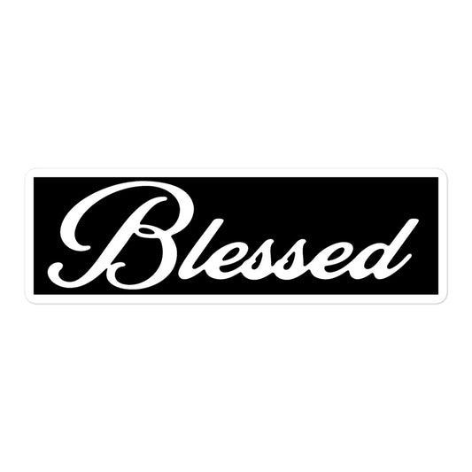 Blessed - Bubble-free Sticker