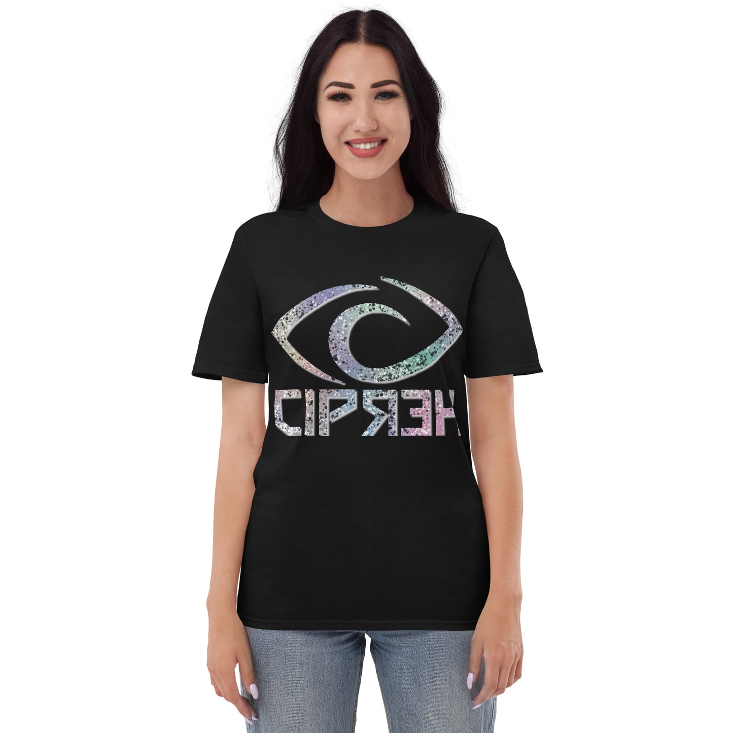 Cipher Pastel Splatter Logo - Unisex Lightweight T-Shirt