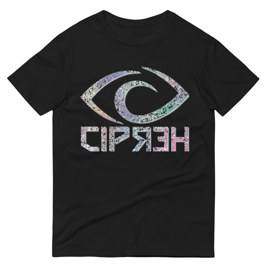 Cipher Pastel Splatter Logo - Unisex Lightweight T-Shirt