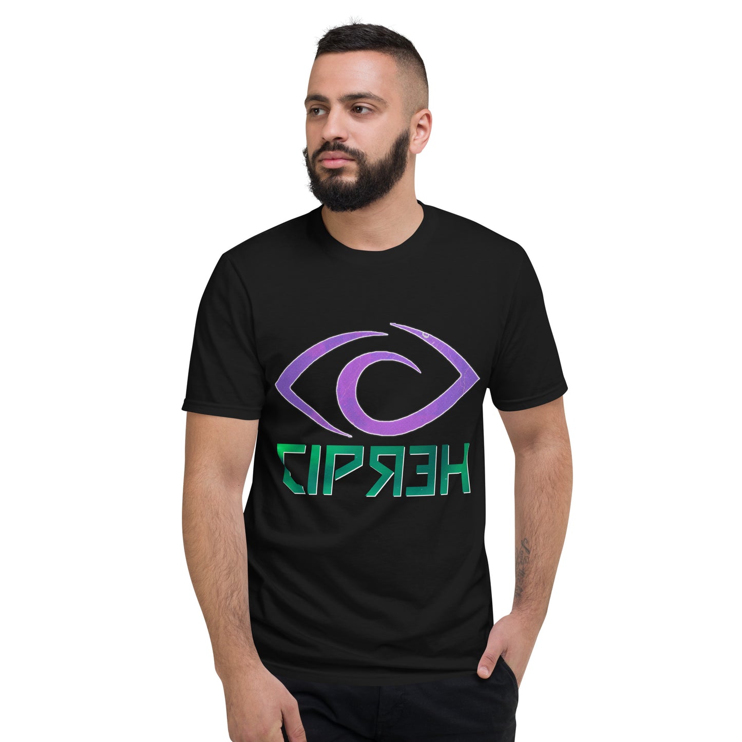 Cipher Dreaming Eye Logo - Unisex Lightweight T-Shirt