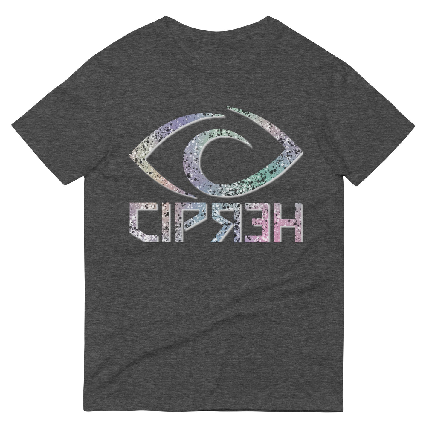 Cipher Pastel Splatter Logo - Unisex Lightweight T-Shirt