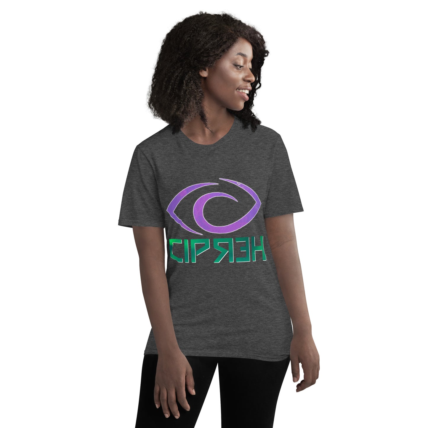 Cipher Dreaming Eye Logo - Unisex Lightweight T-Shirt