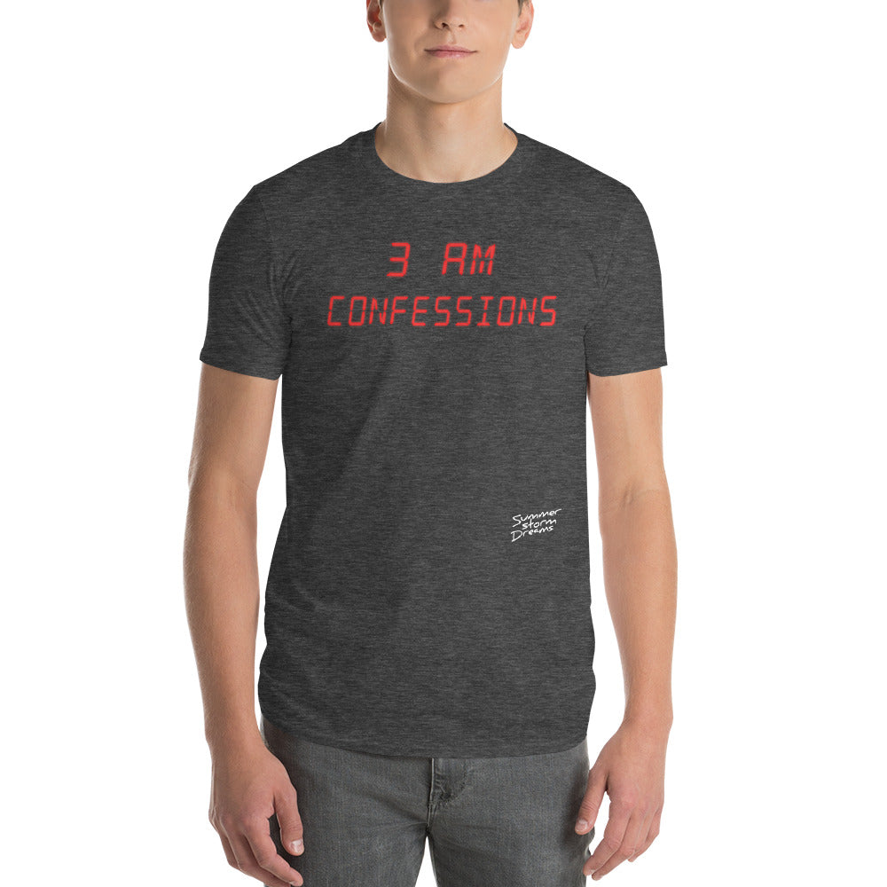 3 AM Confessions - Unisex Lightweight T-Shirt