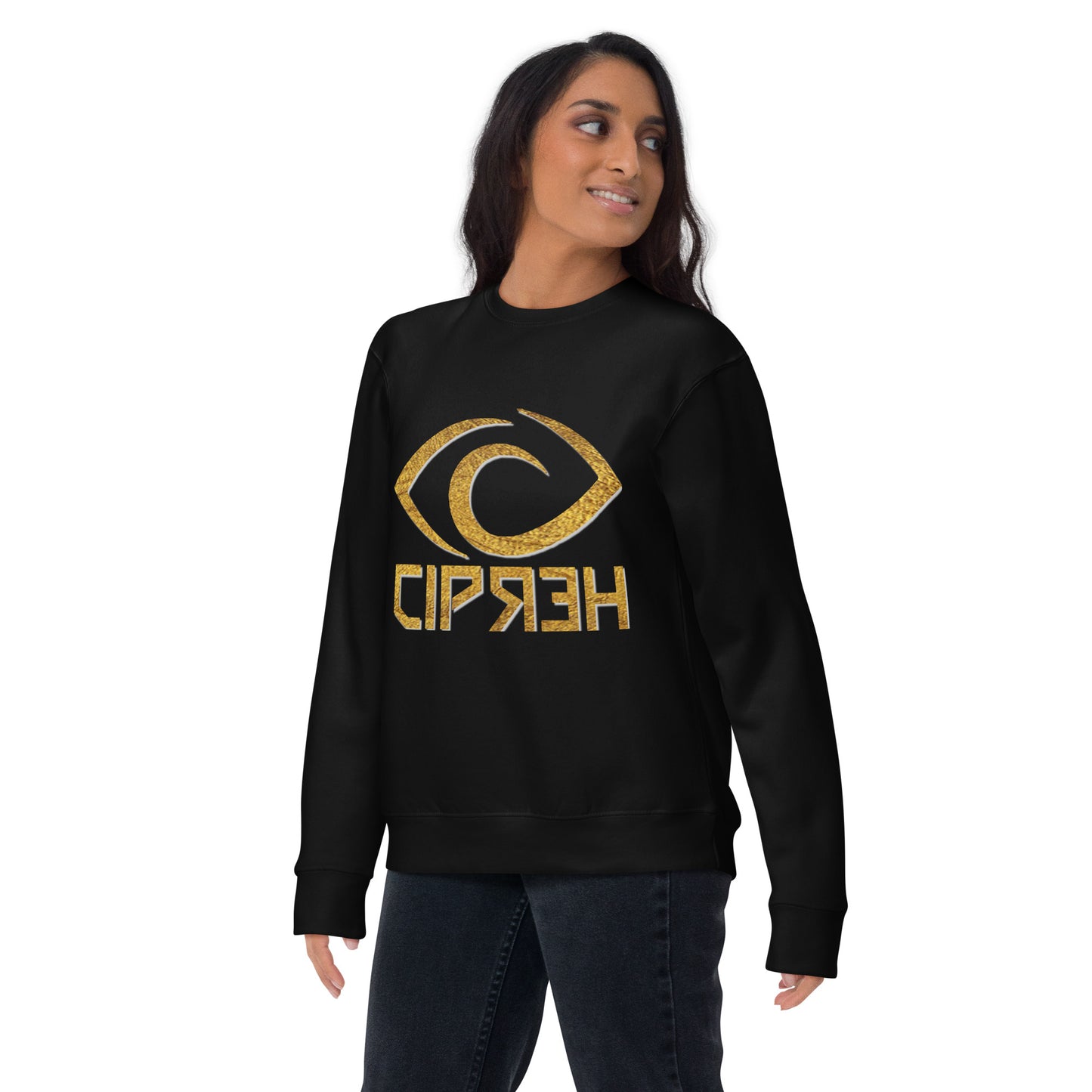 Cipher Eye Logo (Timeless) - Unisex Premium Sweatshirt