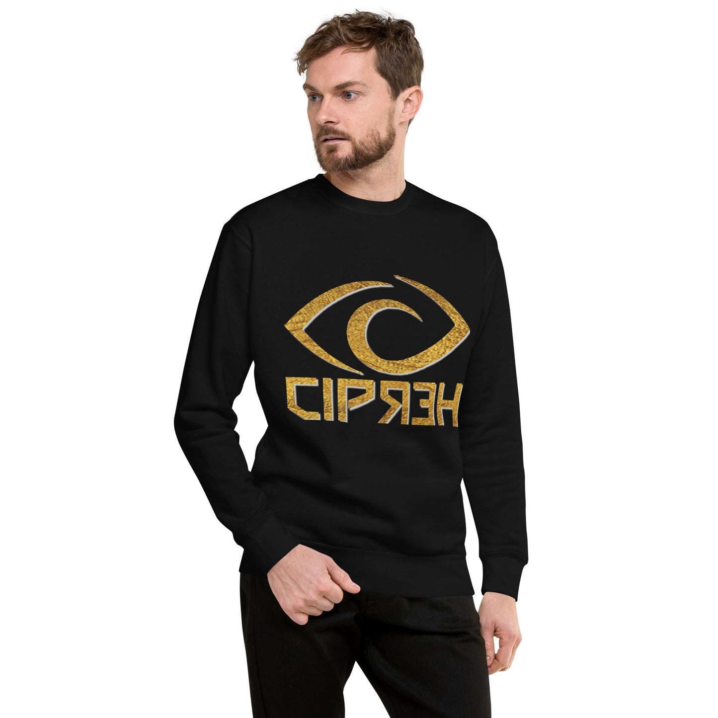 Cipher Eye Logo (Timeless) - Unisex Premium Sweatshirt