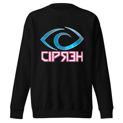 Cipher Blossom Logo - Unisex Premium Sweatshirt