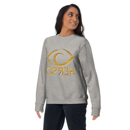 Cipher Eye Logo (Timeless) - Unisex Premium Sweatshirt