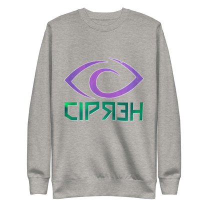 Cipher Dreaming Eye Logo - Unisex Premium Sweatshirt