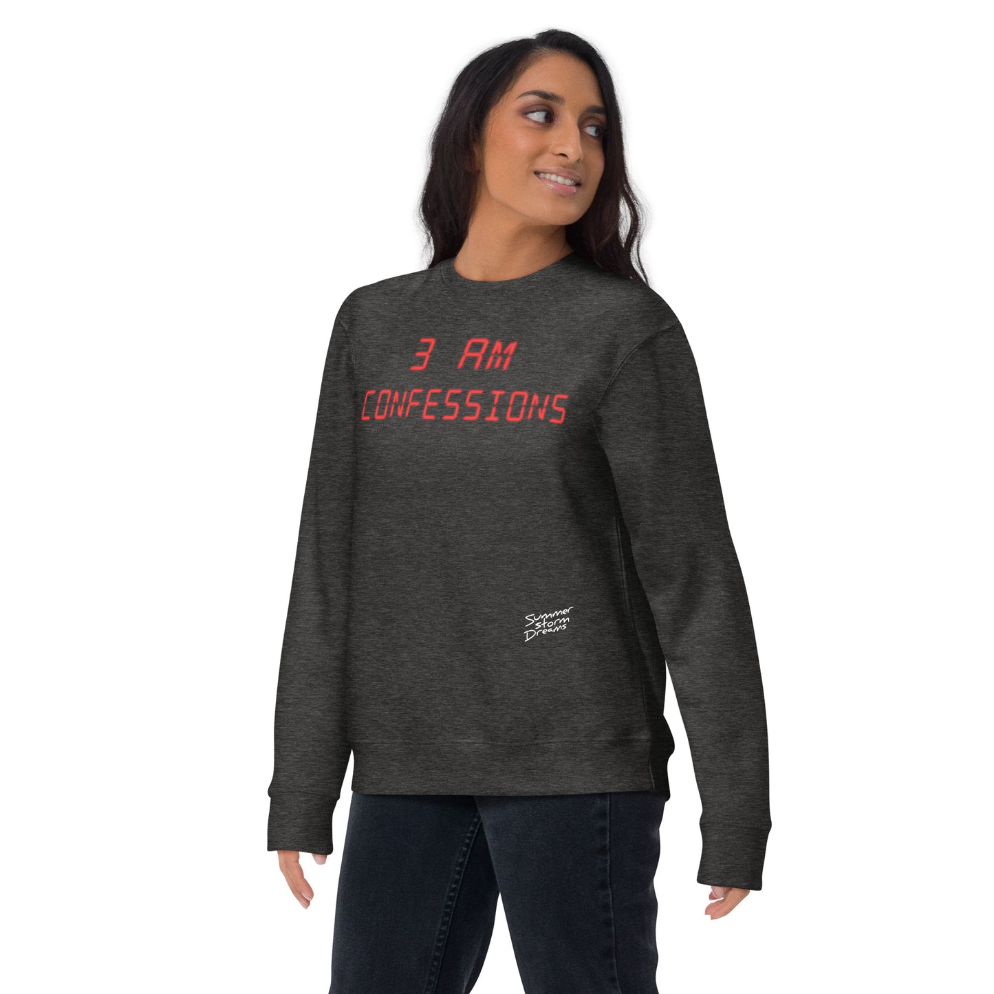 3 AM Confessions - Unisex Premium Sweatshirt