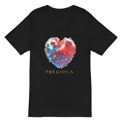 Precious - Unisex Short Sleeve V-Neck T-Shirt